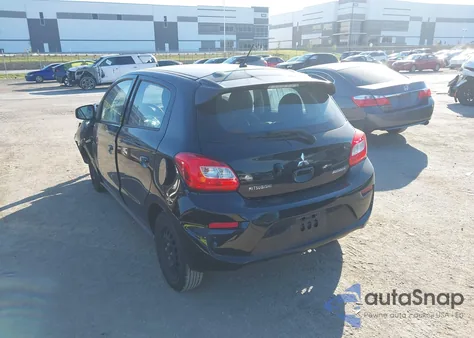 2018 Mitsubishi Mirage Es z USA, uszkodzony, nr VIN ML32A3HJ7JH001317